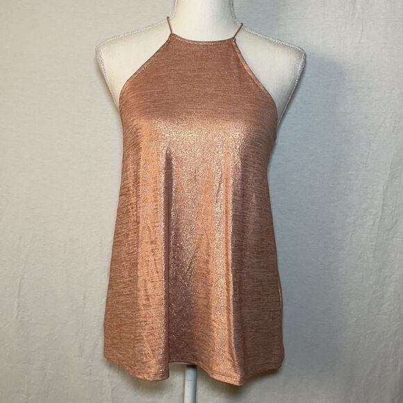 GUESS Shimmer Sleeveless Top Size XXS - Picture 3 of 6